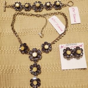 Betsey johnson jewelry set